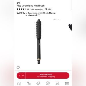 Brand New  GHD Hot Volumizing Brush